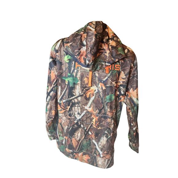 Polaris Camo Hoodie Large Pursuit Hunting Pullover Sweatshirt Fleece Gorpcore - Picture 11 of 16